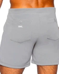 Bike Athletic Bam207 Coaches Short 5 Inch Inseam Color Gray