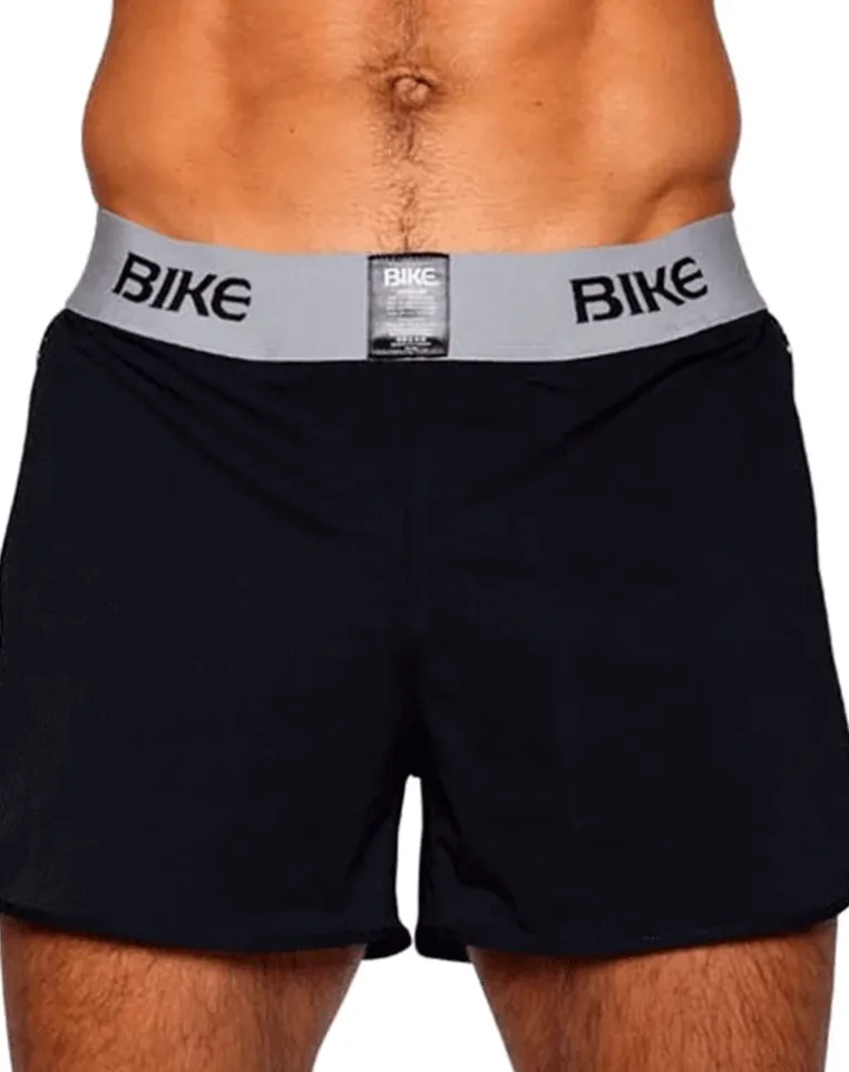 Bike Athletic Bam225 Peek-a-boo Jock Short Color Black