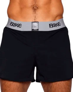 Bike Athletic Bam225 Peek-a-boo Jock Short Color Black