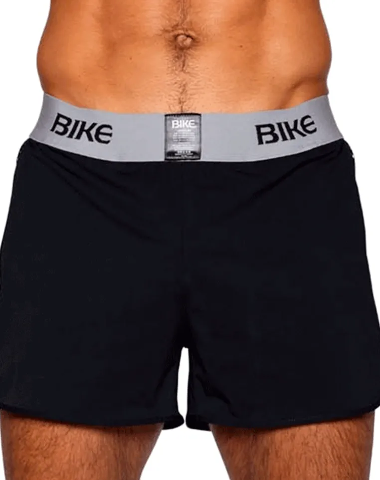 Bike Athletic Bam225 Peek-a-boo Jock Short Color Black