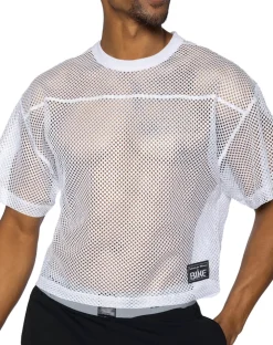 Bike Athletic Bam134 Short Sleeve Practice Jersey Color White