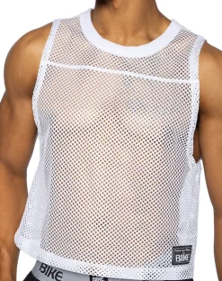 Bike Athletic Bam135 Sleeveless Practice Jersey Color White