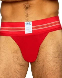 Bike Athletic Bas306 Original Number 10 Jockstrap Color Red