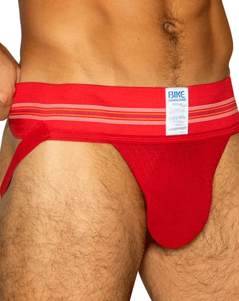 Bike Athletic Bas306 Original Number 10 Jockstrap Color Red