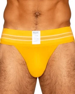 Bike Athletic Bas306 Original Number 10 Jockstrap Color Yellow