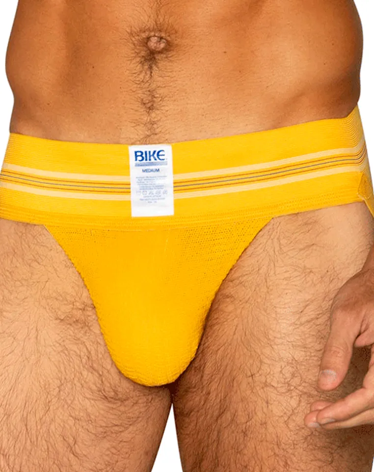 Bike Athletic Bas306 Original Number 10 Jockstrap Color Yellow