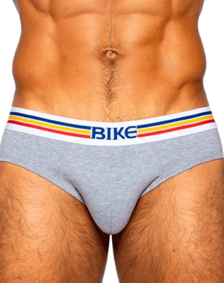 Bike Athletic Bas327 Stretch Cotton Brief Color Gray
