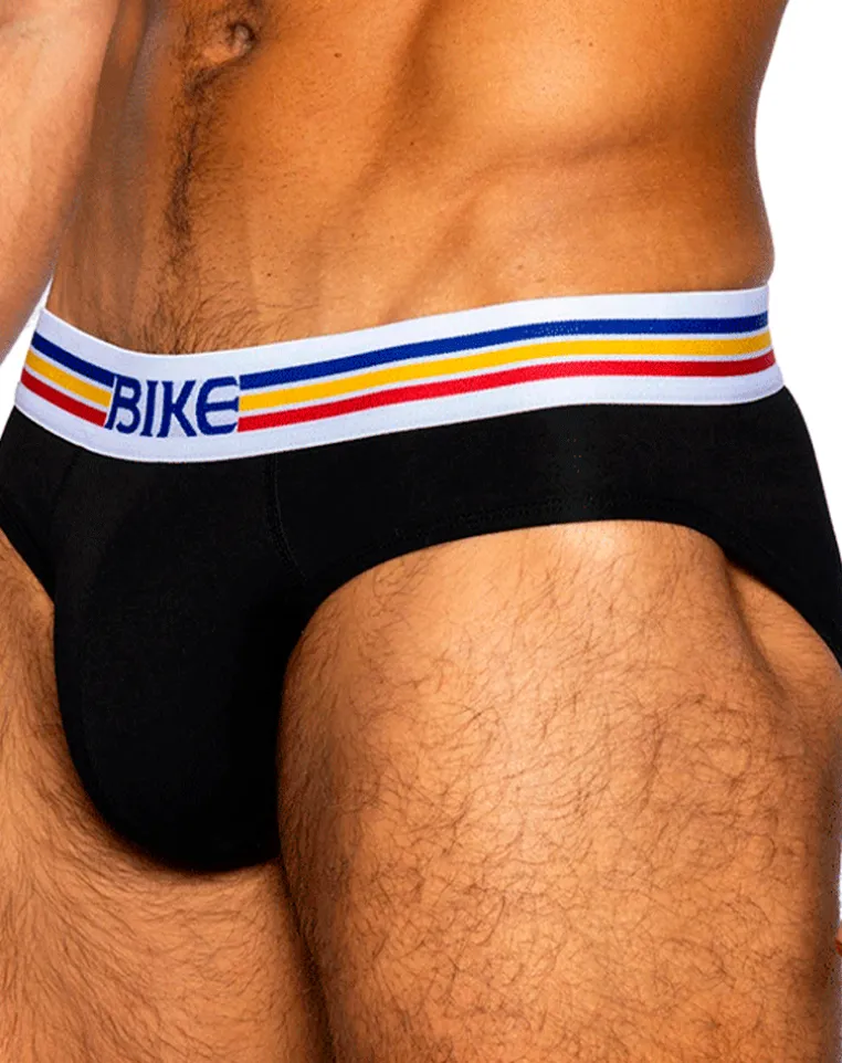 Bike Athletic Bas327 Stretch Cotton Brief Color Black