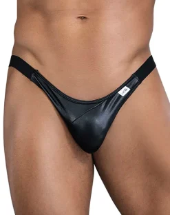 Candyman 99848 Bikini Thongs Black