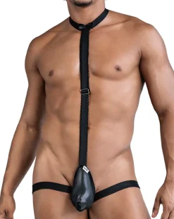 Candyman 99839 Black Tie Thongs Black