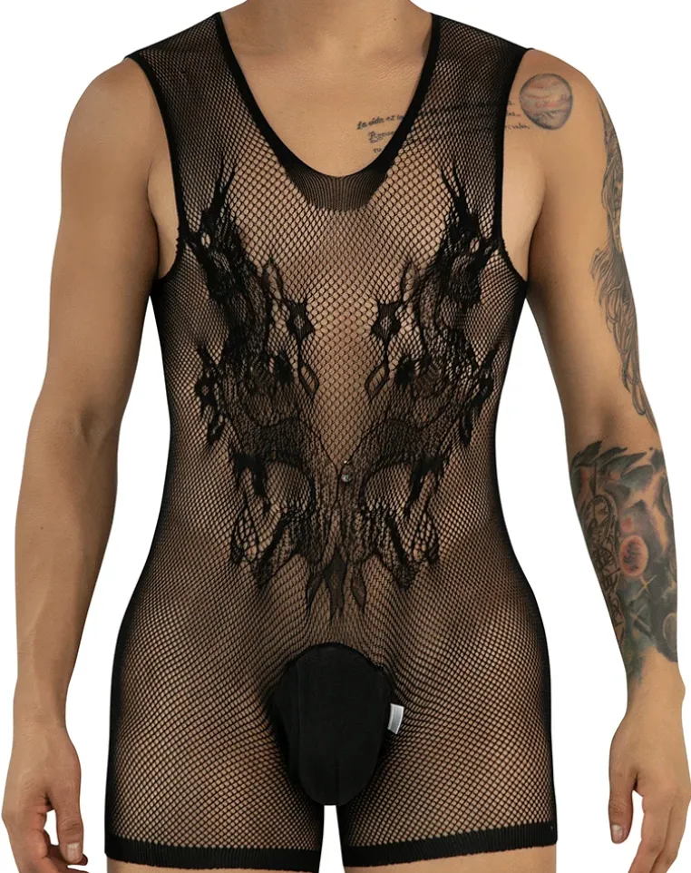 Candyman 99958 Bodysuit Black