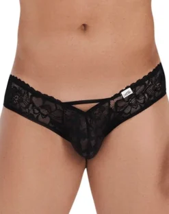 Candyman 99535 Bow Jockstrap Black