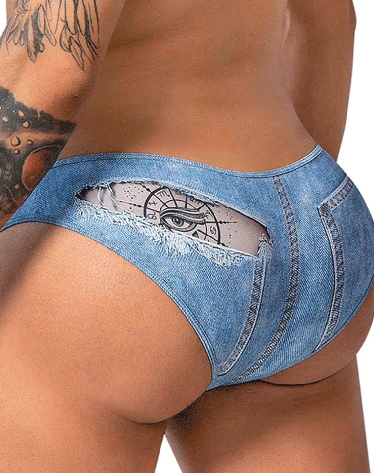 Candyman 99897 Cowboy Briefs Denim Blue