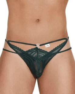 Candyman 99547 Double Thongs Hunter Green