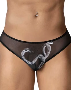 Candyman 99871 Egyptian Briefs Black-white