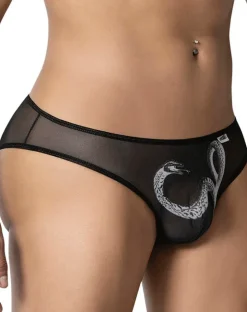 Candyman 99871 Egyptian Briefs Black-white