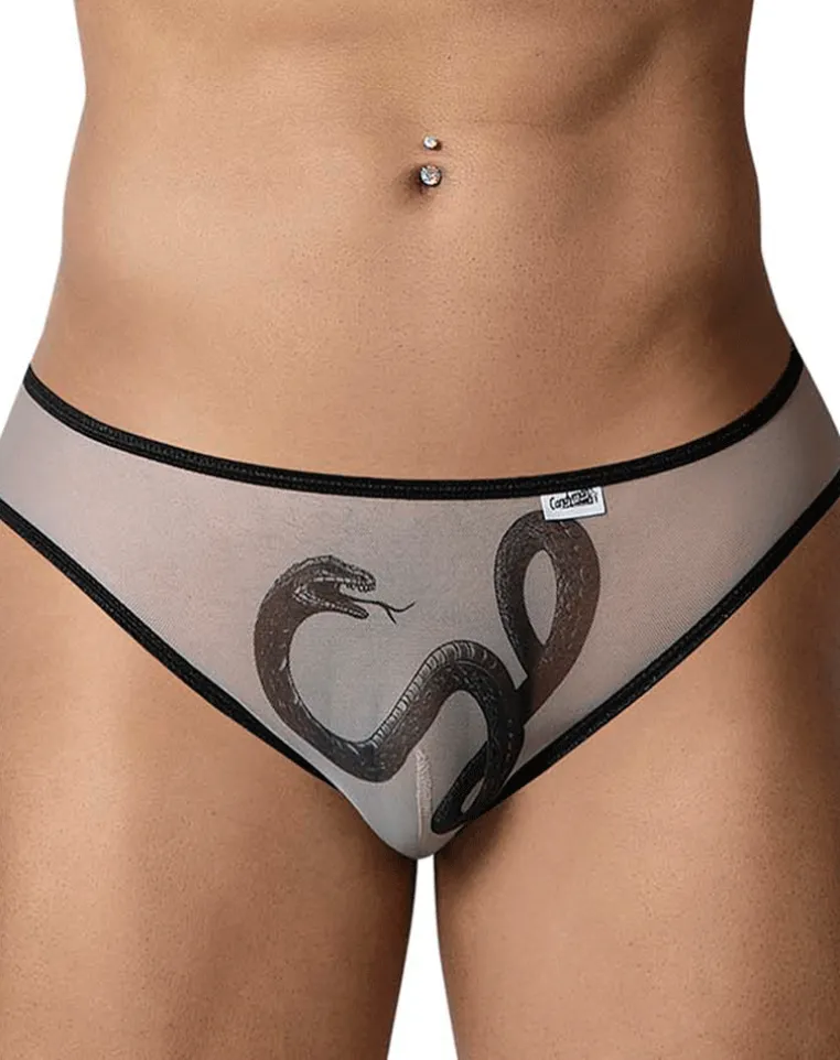 Candyman 99871 Egyptian Briefs Nude-black