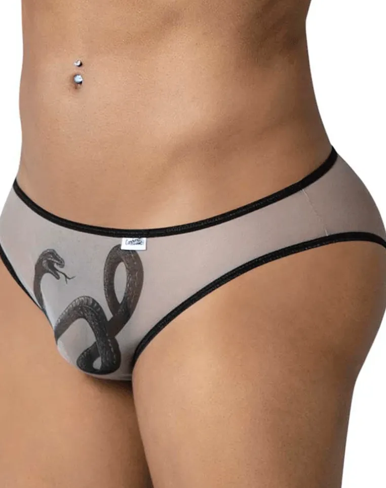 Candyman 99871 Egyptian Briefs Nude-black