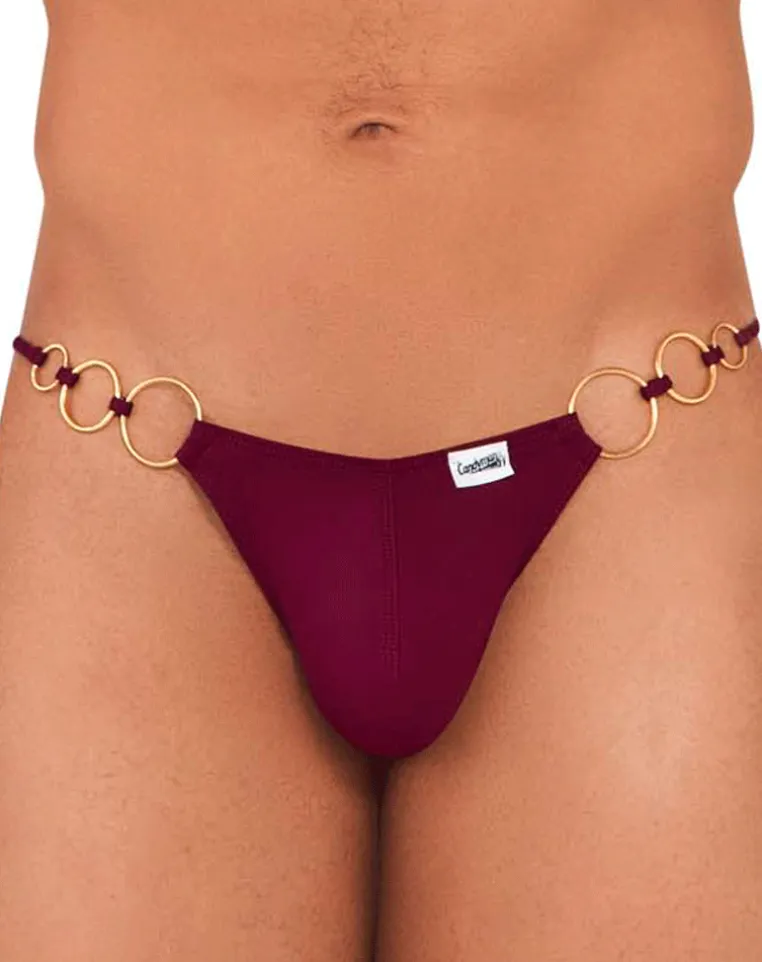 Candyman 99710 Holes In One Bikini Burgundy