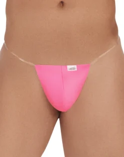 Candyman 99548 Invisible Micro Thongs Hot Pink