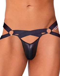 Candyman 99761 Jock G-string Black