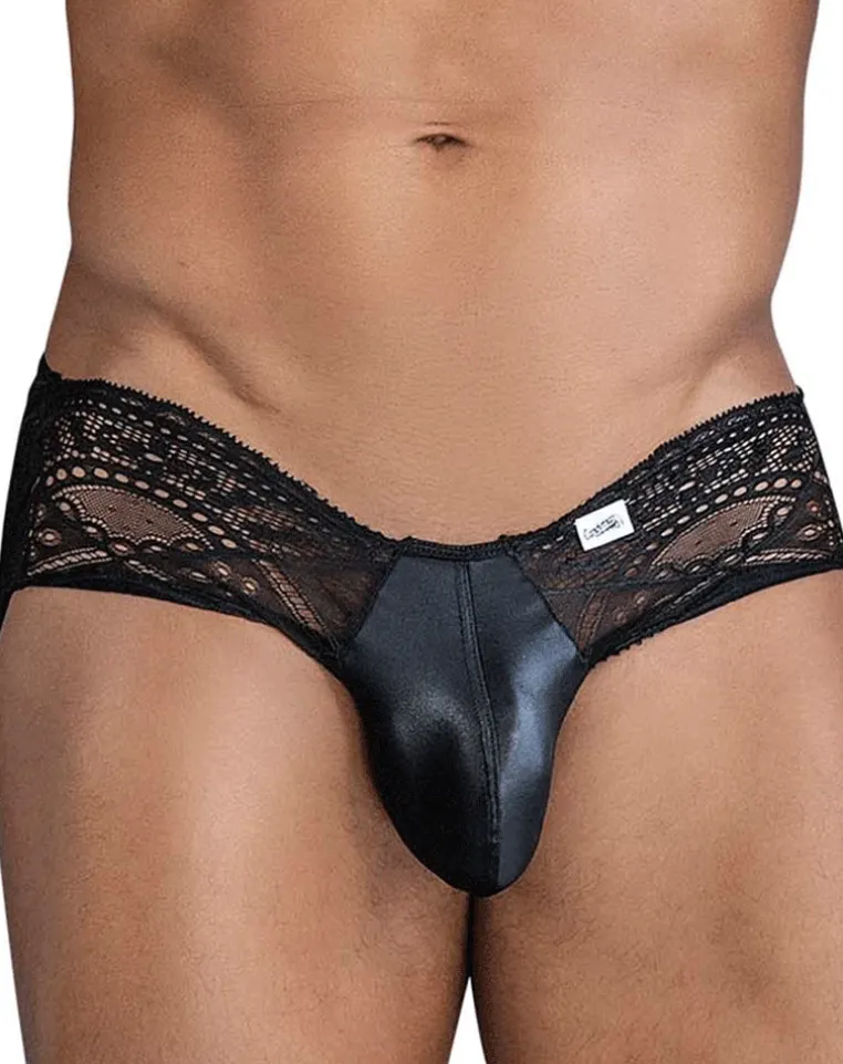 Candyman 99863 Lace Briefs Black