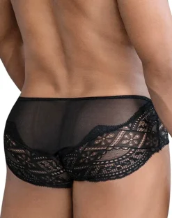 Candyman 99863 Lace Briefs Black
