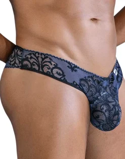 Candyman 99830 Lace Briefs Black-navy