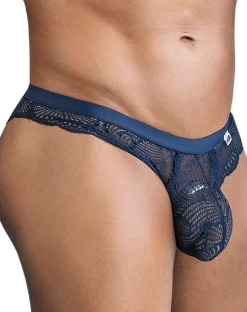 Candyman 99868 Lace Briefs Navy