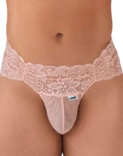 Candyman 99595 Lace Thongs Rose