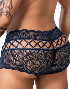 Candyman 99916 Lace Trunks Navy