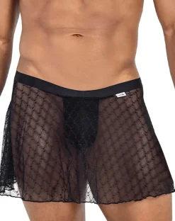 Candyman 99813 Mesh Skirt Black