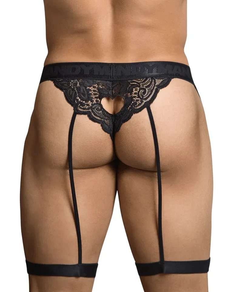Candyman 99310 Thongs Black