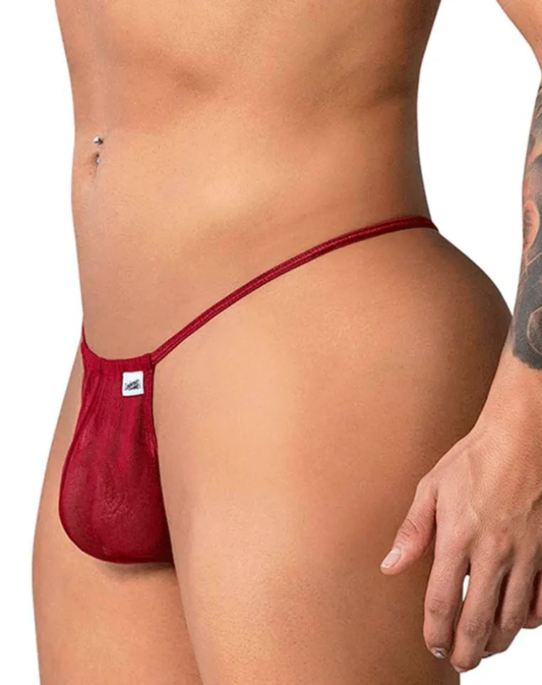 Candyman 99246 Thongs Burgundy