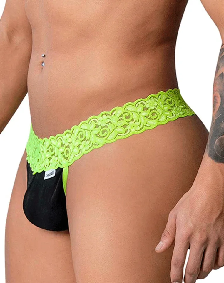 Candyman 99370 Thongs Hot Green
