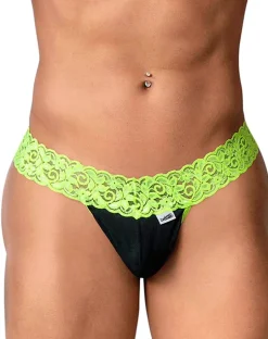 Candyman 99370 Thongs Hot Green