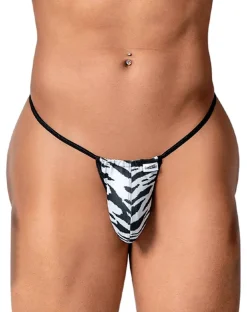 Candyman 99877 Thongs Zebra Print