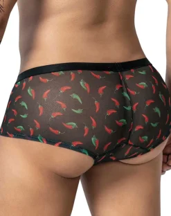 Candyman 99873 Trunks Black Print