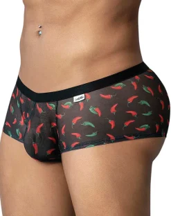 Candyman 99873 Trunks Black Print