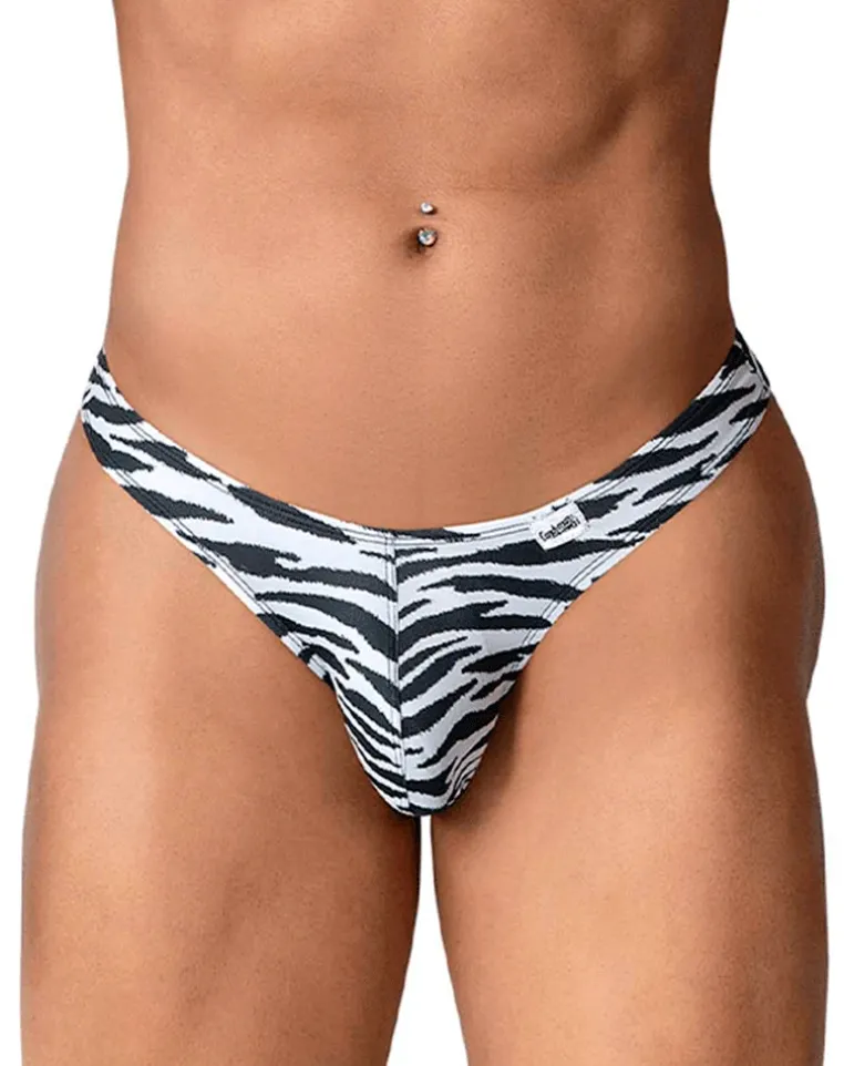 Candyman 99882 Zebra Thongs Zebra Print