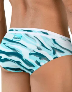 Clever 2067 Baru Swim Briefs Blue