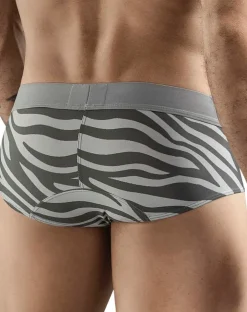 Clever 1801 Cebra Briefs Gray