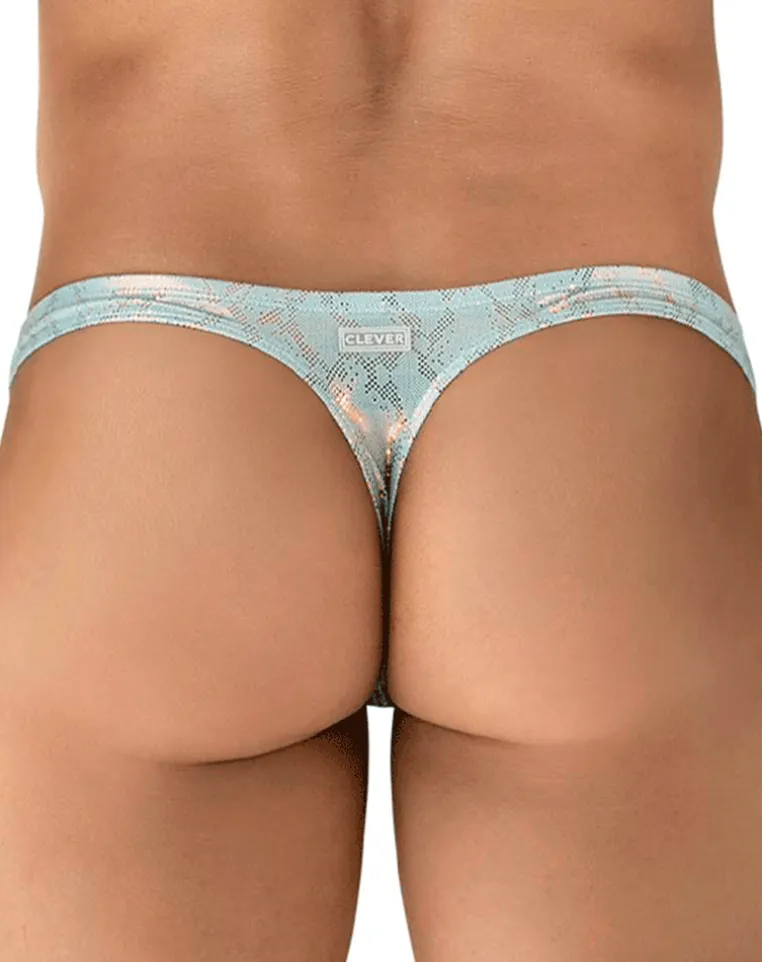 Clever 2063 Diamond Thongs Blue