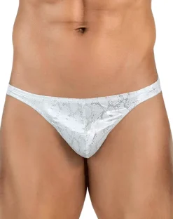 Clever 2063 Diamond Thongs Silver
