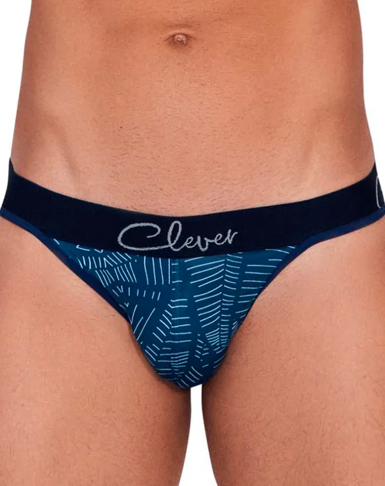 Clever 1416 Lush Thongs Dark Blue