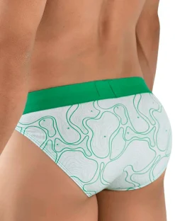 Clever 2057 Maze Bikini Green