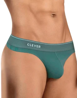 Clever 2044 Mendoza Thongs Green