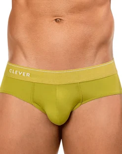 Clever 26012 Performance Low-rise Briefs Olive Green