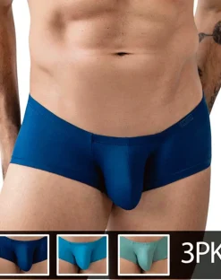 Clever 229962 3pk Australian Latin Trunks Multi-colored