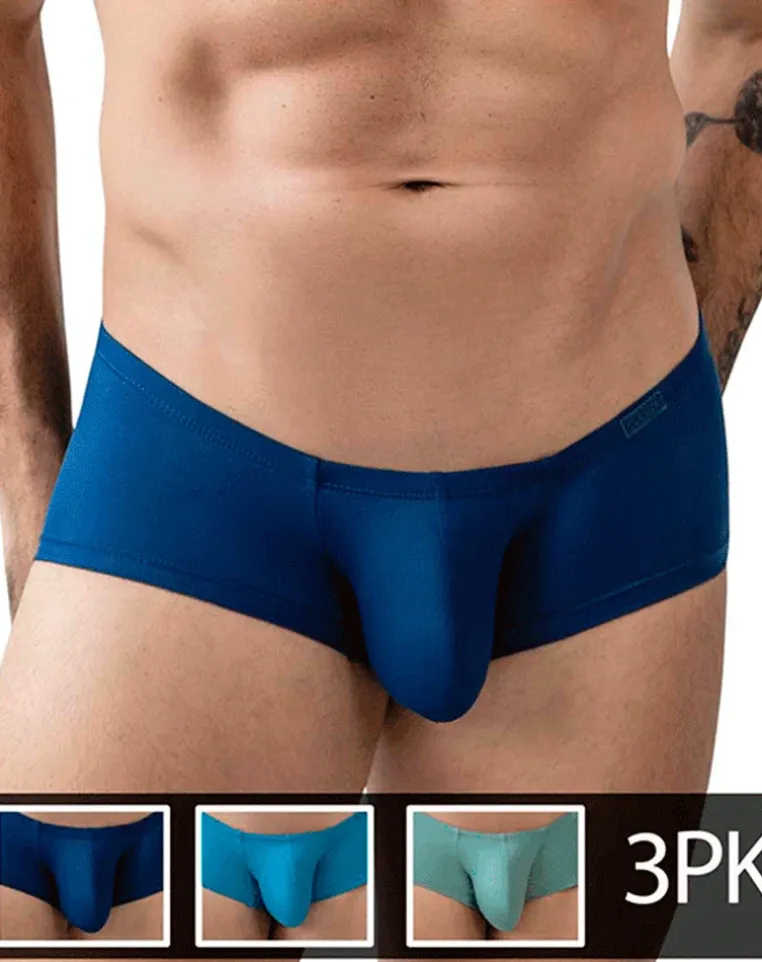 Clever 229962 3pk Australian Latin Trunks Multi-colored